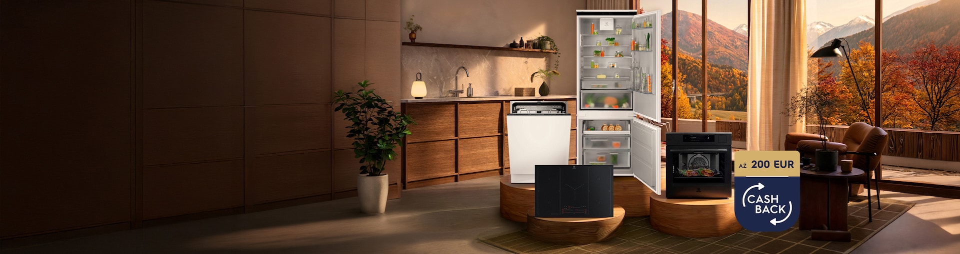 Kuchynské spotrebiče Electrolux v akcii Cashback jar 2026